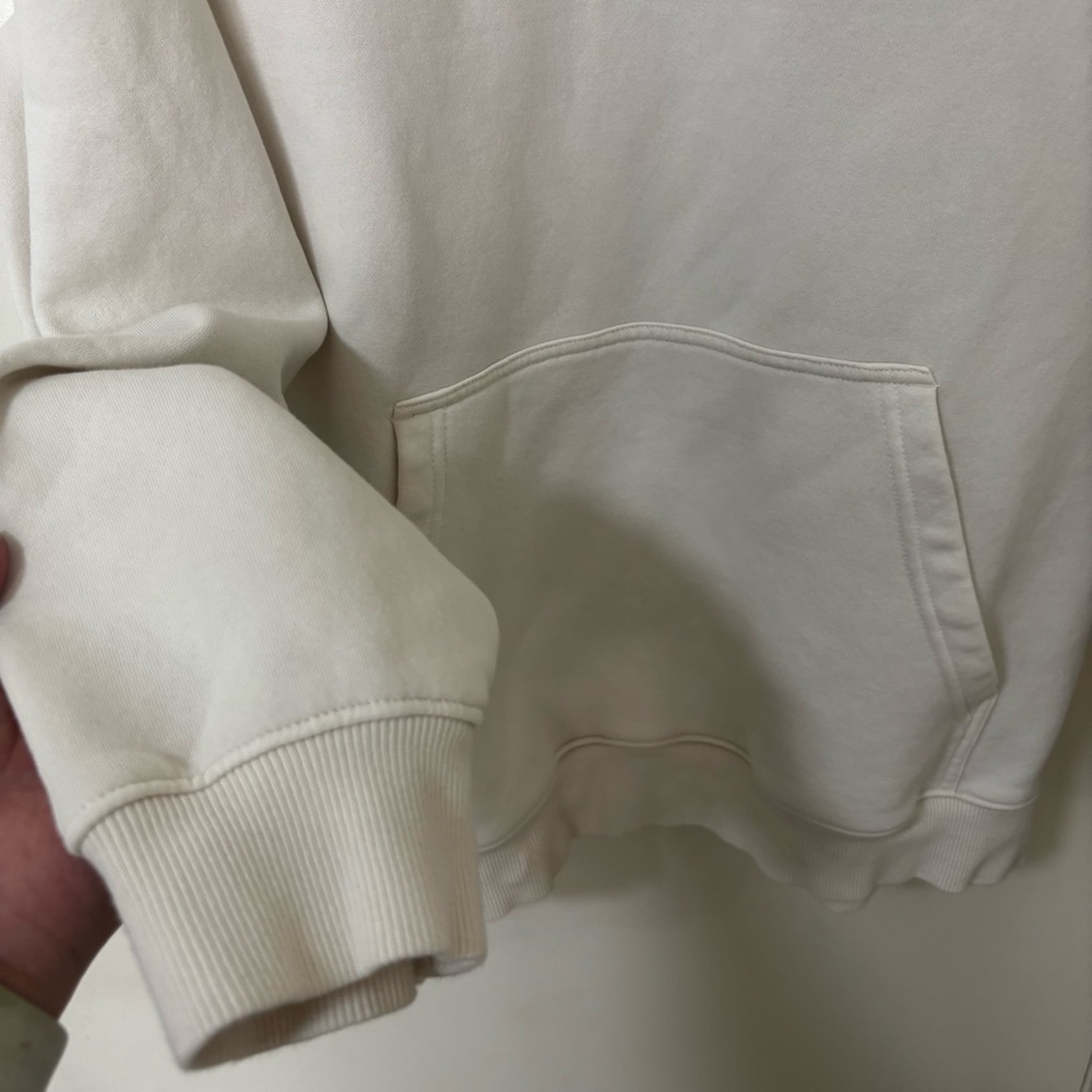 H&M x Mickey Mouse x Keith Haring Men's off white Beige Pullover Hoodie sweater - Picture 5 of 10